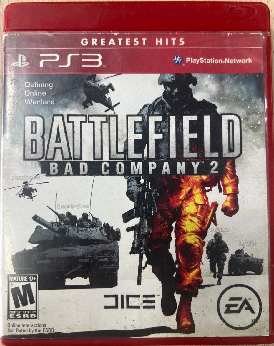 BATTLEFIELD BAD COMPANY 2 PS3 Seminovo