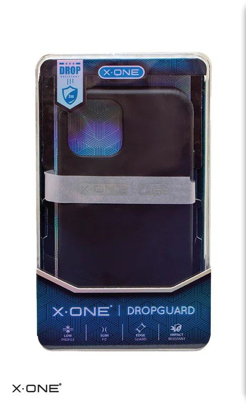 KIT X-ONE Capa preta + Pelicula iPhone 13 Pro e Pro Max