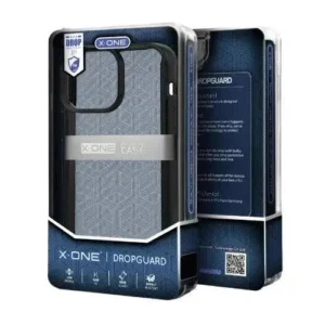 KIT X-ONE Capa Transparente com bordas pretas + Pelicula iPhone 13 Pro e Pro Max