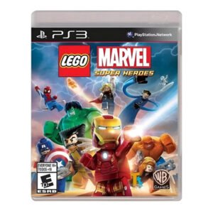 LEGO MARVEL SEPUR HEROES PS3 SEMINOVO