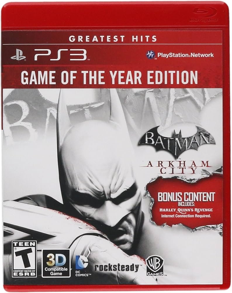 Batman Arkham City Bonus Content PS3 Seminovo