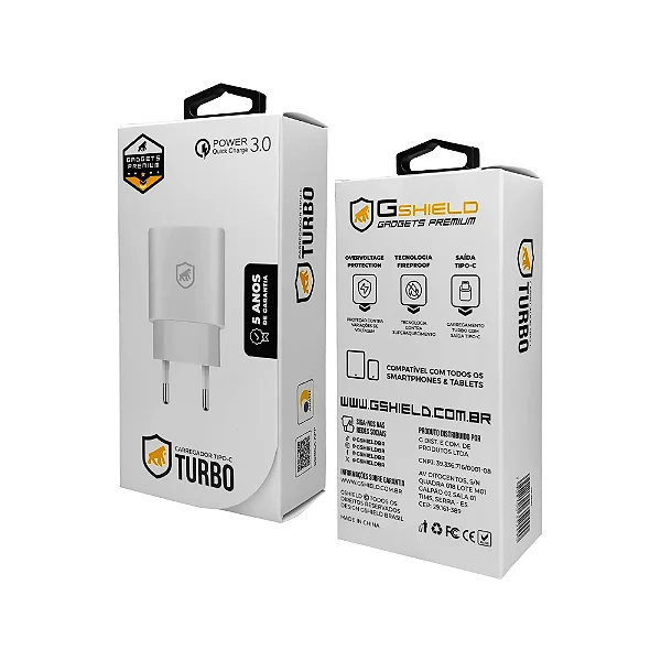 Carregador GShield Turbo