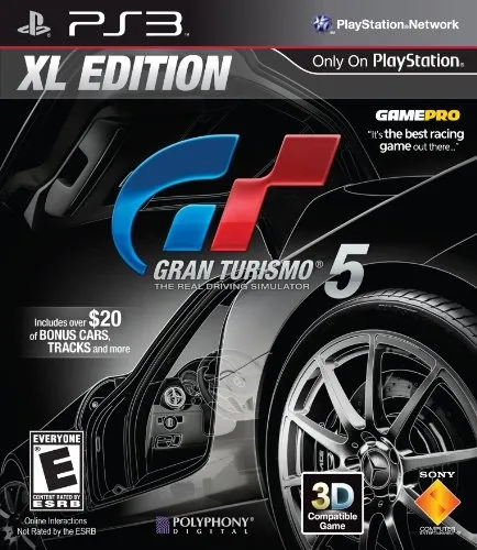 GRAN TURISMO 5 the real driving simulator XL EDITION PS3 Seminovo