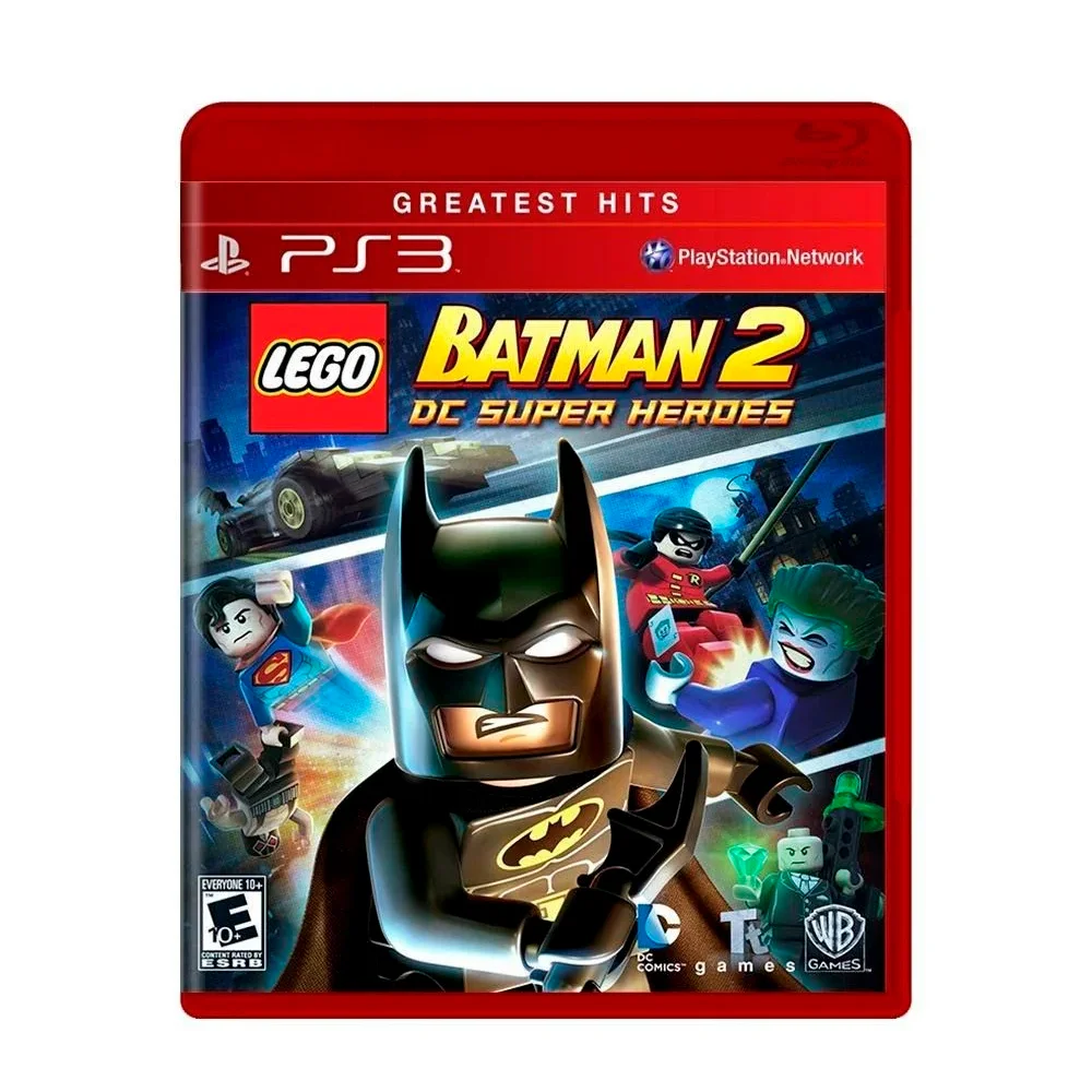 LEGO BATMAN 2 DC SUPER HEROES PS3 SEMINOVO