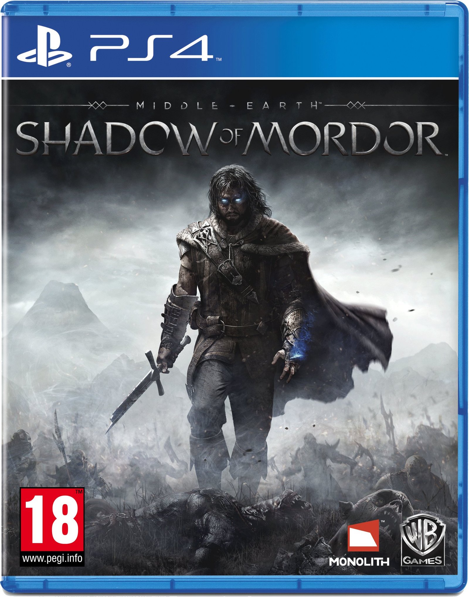 MIDDLE EARTH SHADOW OF MORDOR PS4 SEMINOVO