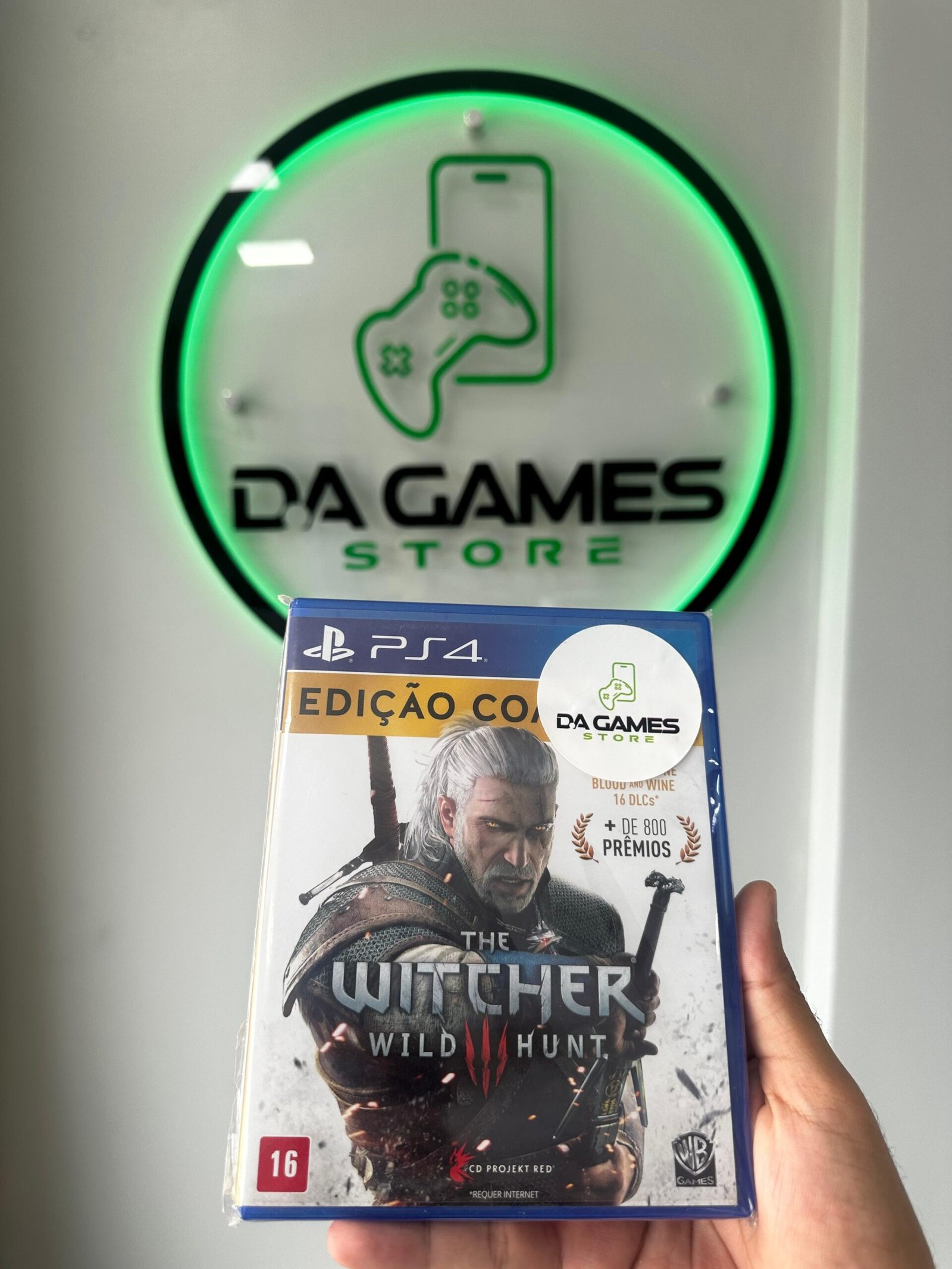 The Witcher Wild Hunt Edição Completa PS4 Seminovo