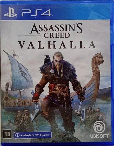 ASSASSIN´S CREED VALHALLA PS4 SEMINOVO
