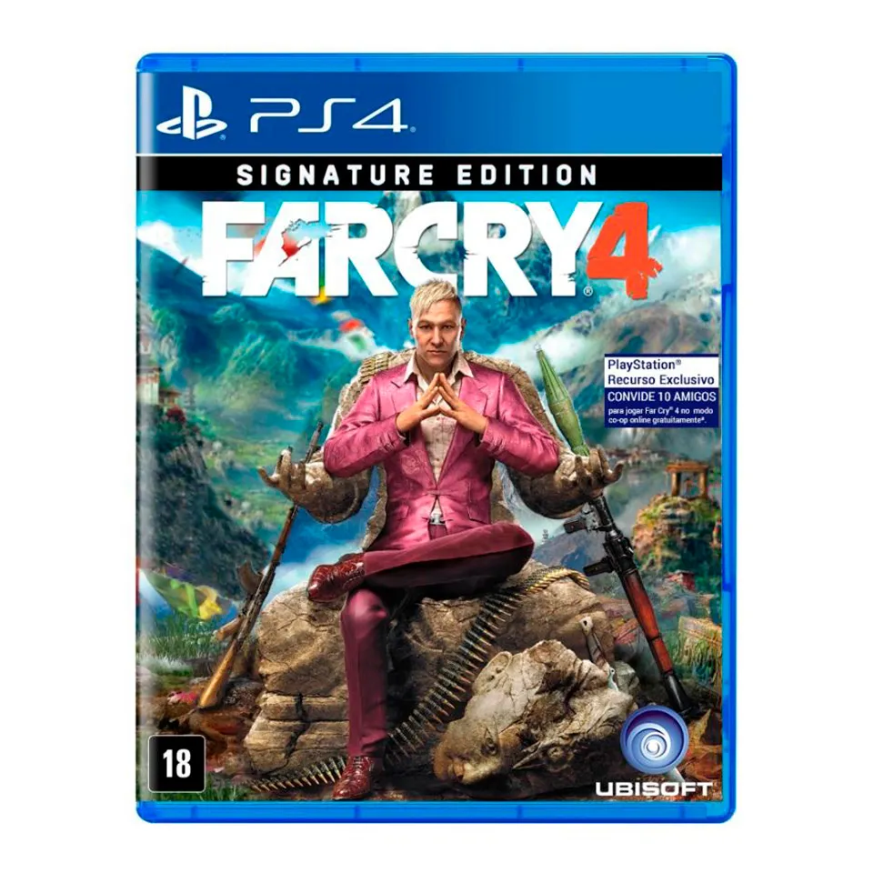 FAR CRY 4 SIGNATURE EDITION PS4 SEMINOVO
