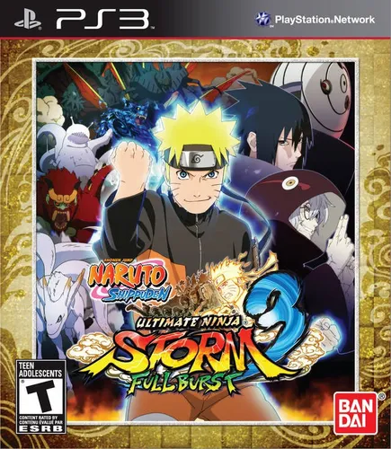 Naruto Shippuden Ultimate Ninja Storm 3 Full Furst PS3 Seminovo