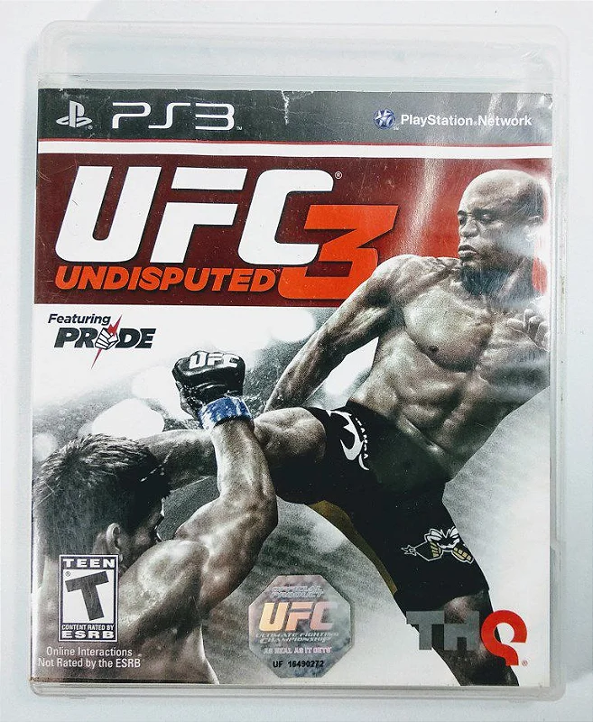 UFC 3 Undisputed PS3 Seminovo