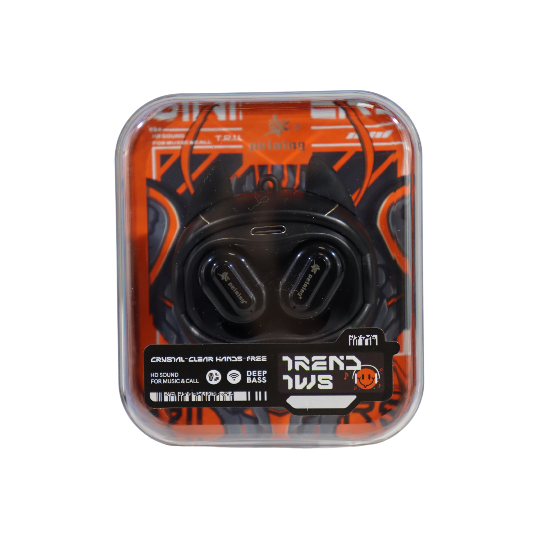 Fone de Ouvido Sem Fio PEI-P5550 Peining: Som Imersivo e Design Multifaces Divertido