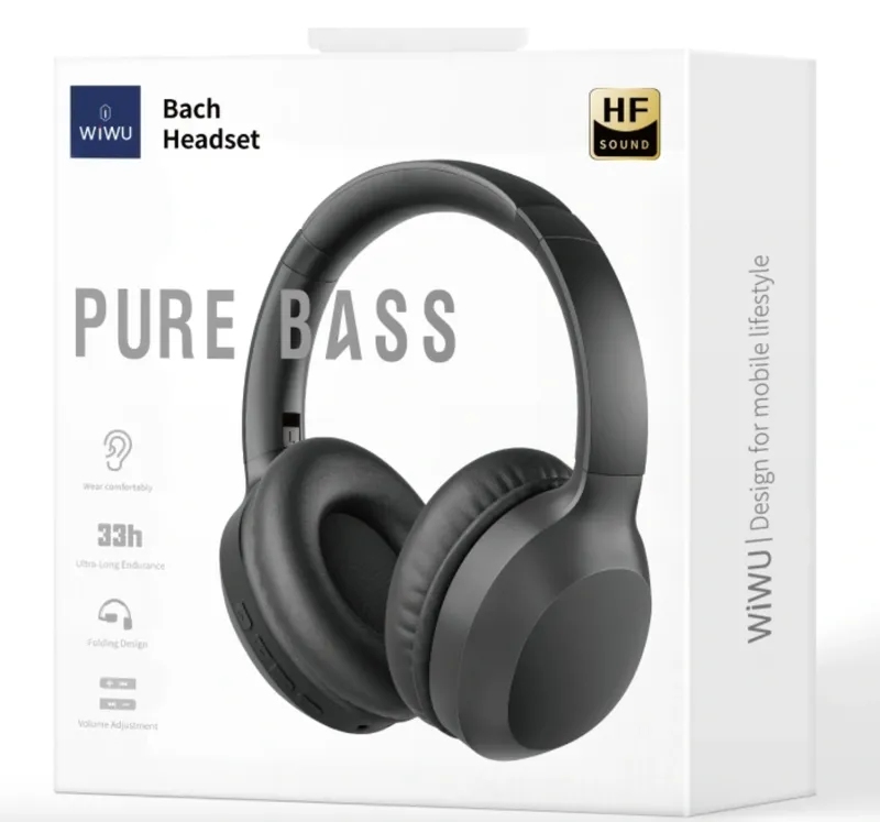 Wiwu Headset Fio Bach Pure Bass Noise